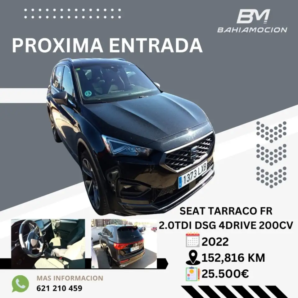 SEAT Tarraco 2.0TDI S&S FR DSG 4Drive 200