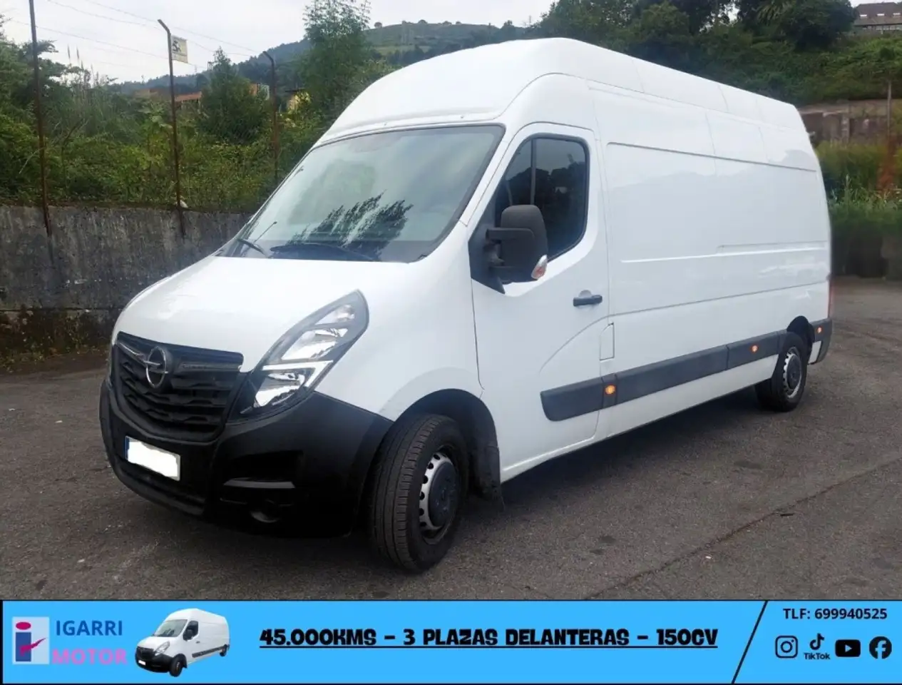 Opel Movano Fg. 2.3Turbo D S/S 150 L3H3 3500 Movano Fg. 2.3Turbo D S/S 150 L3H3 3500