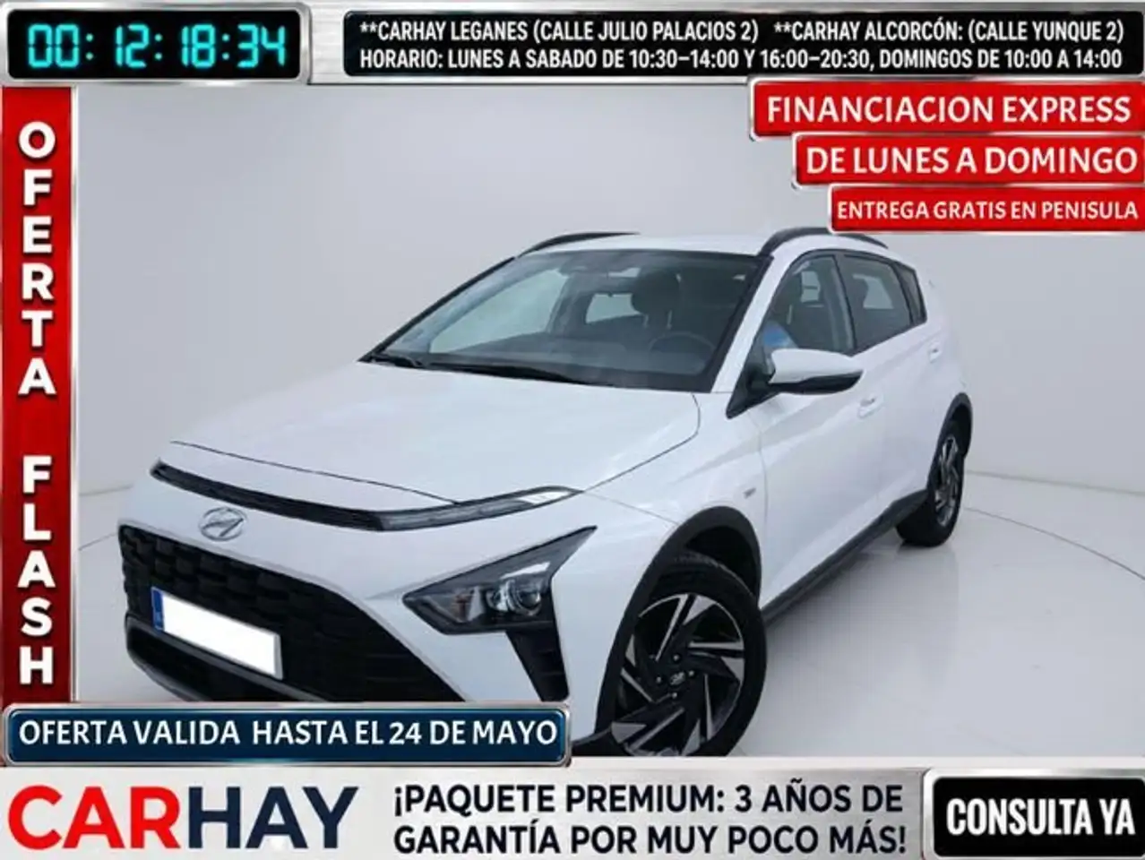 Hyundai Bayon 1.0 TGDI 74kW (100CV) 48V Maxx