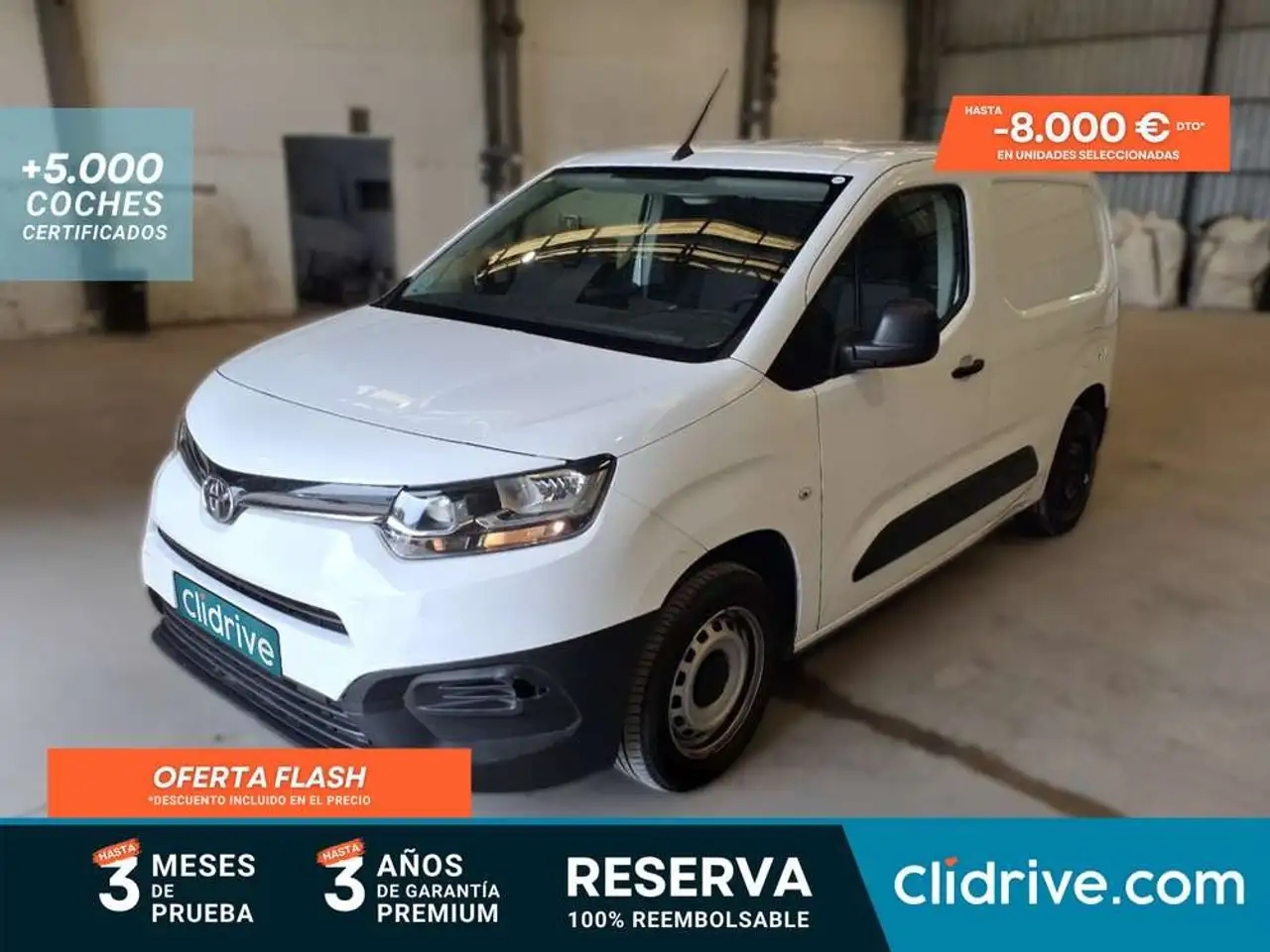 Toyota Proace City 1.5D 75kW (100CV) GX 650kg Media Proace City 1.5D 75kW (100CV) GX 650kg Media