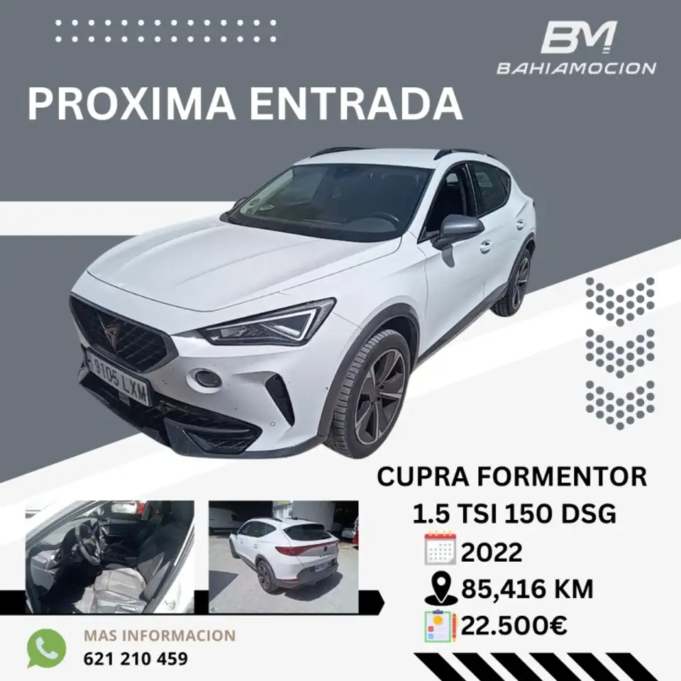 Cupra Formentor 1.5 TSI 150 DSG