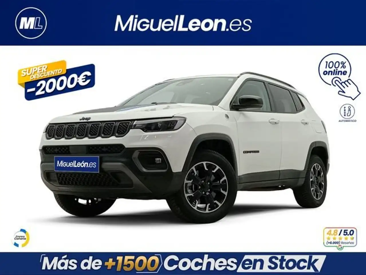 Jeep Compass 1.3 PHEV Trailhawk EAWD Aut. 240