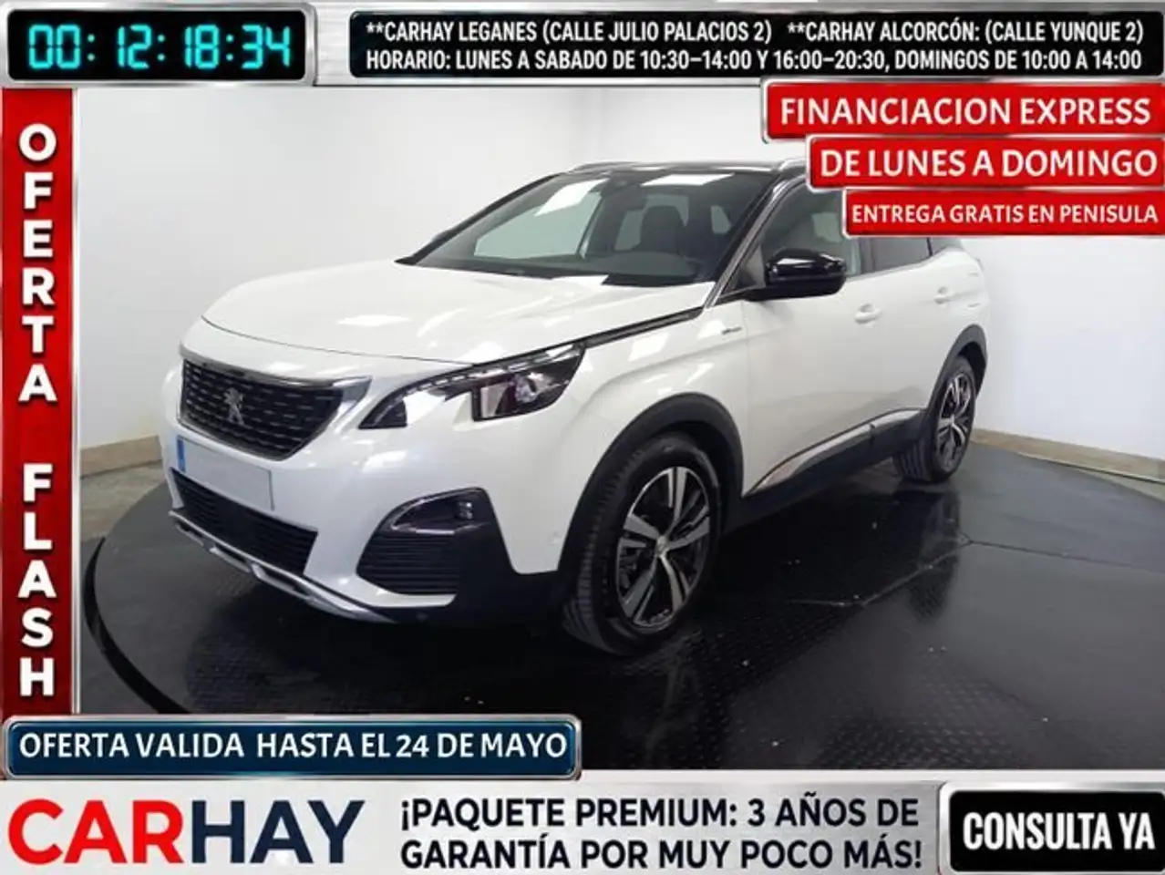 Peugeot 3008 HYBRID 225 E-EAT8 GT LINE