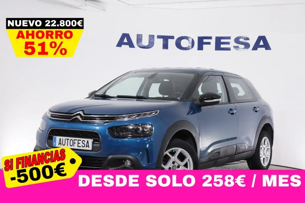 Citroën C4 Cactus 1.5 BLUEHDI 100CV SHINE 5P # NAVY, PARKTRONIC