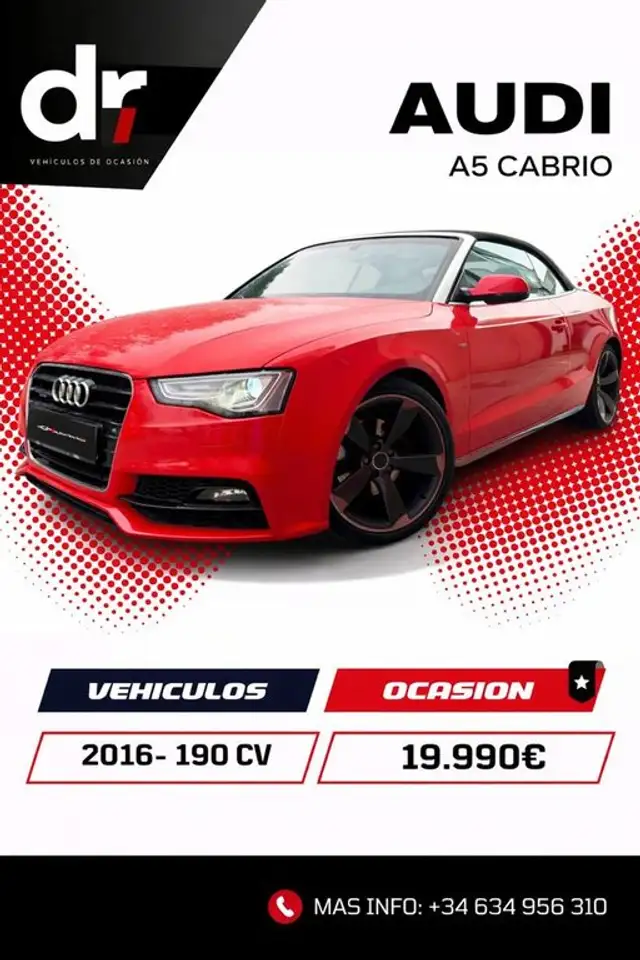 Audi A5 Cabrio 2.0TDI quattro 190
