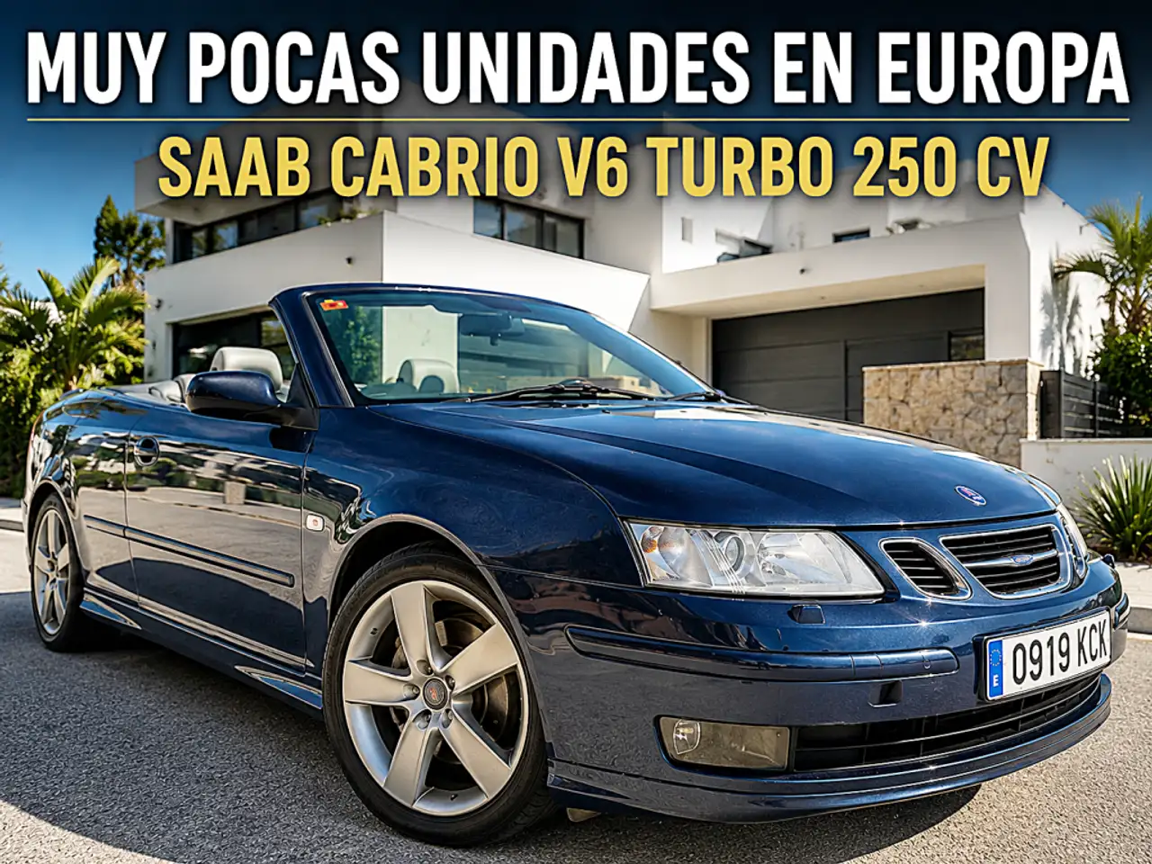 Saab 9-3 Descapotable Automático de 2 Puertas