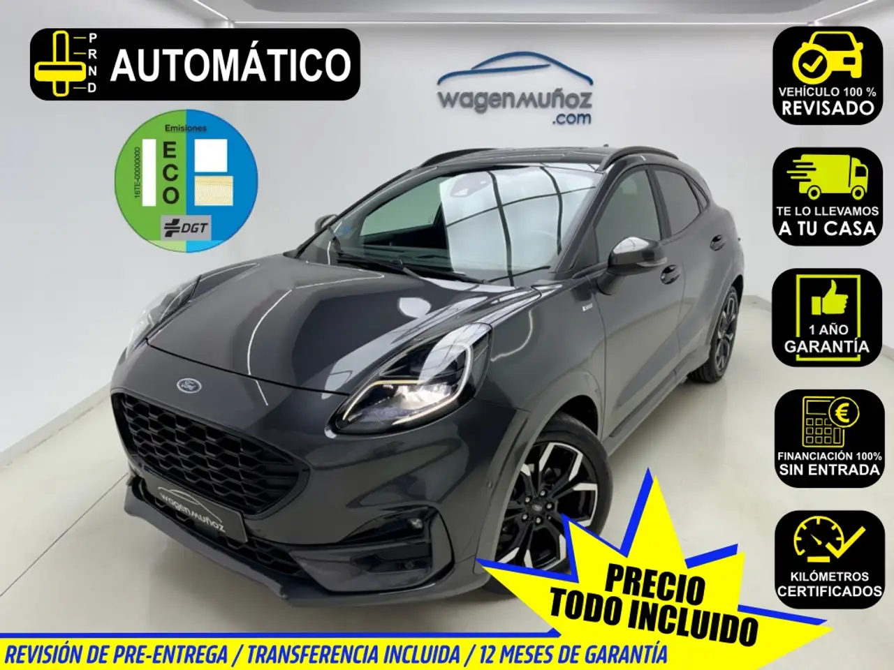 Ford Puma 1.0 EcoBoost MHEV ST-Line X Aut. 155