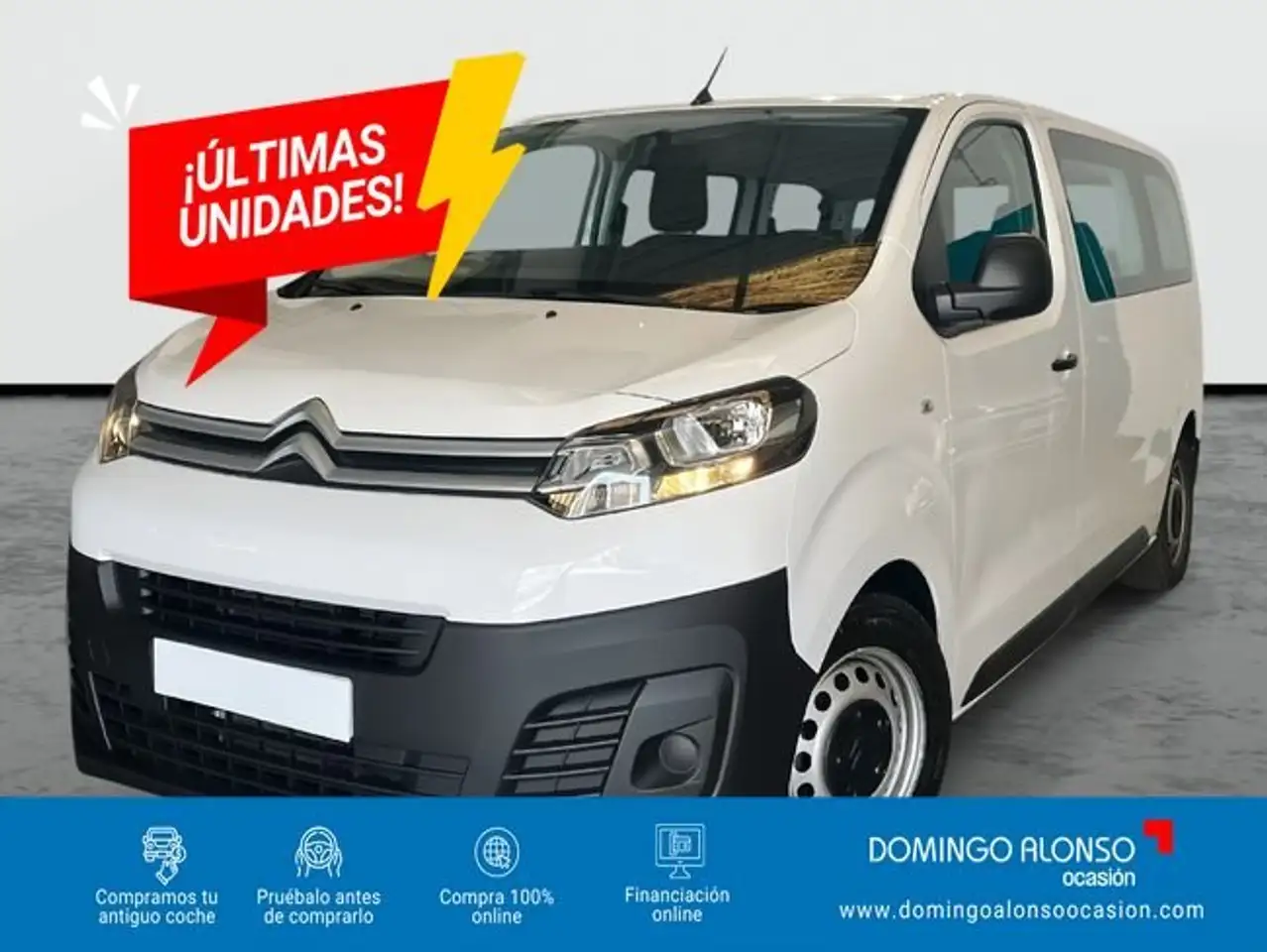 Citroën Jumpy Combi Talla M BlueHDi 120 S&S 6v Confort Jumpy Combi Talla M BlueHDi 120 S&S 6v Confort