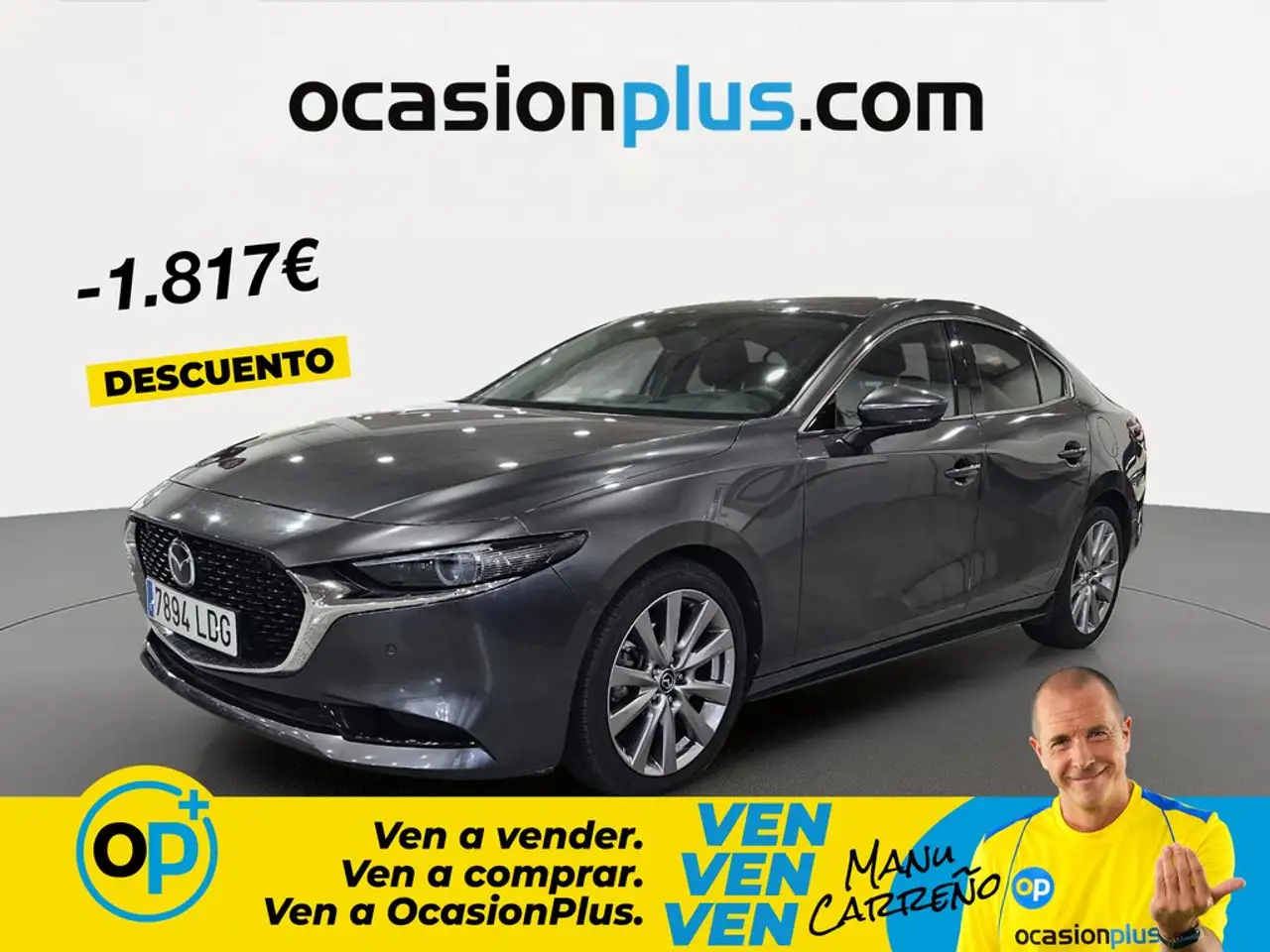 Mazda 3 Sedán 2.0 e-Skyactiv-G Zenith Safety Black Aut. 9
