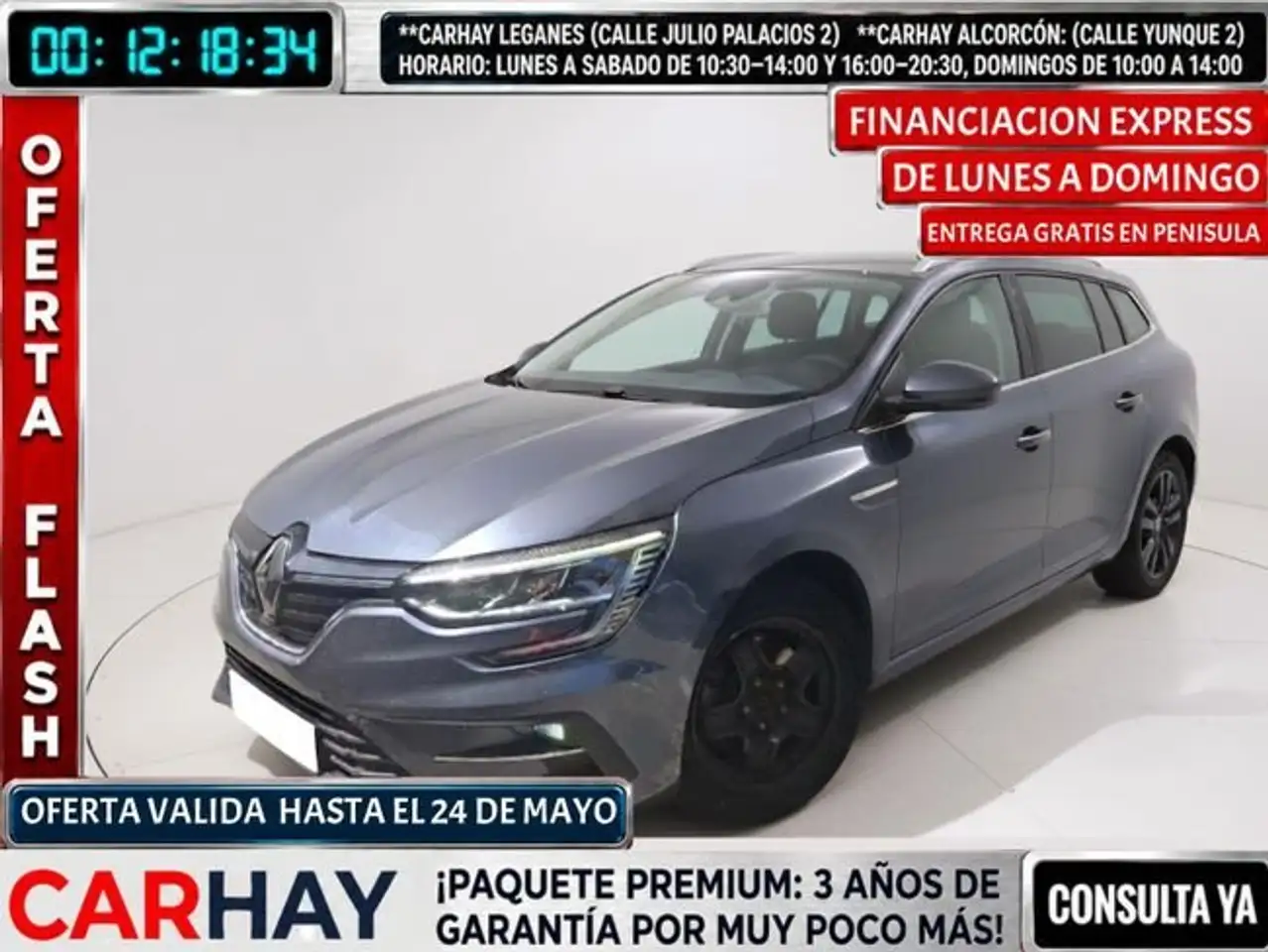 Renault Mégane S.T. Business E-TECH Híbrido ench. 117kW