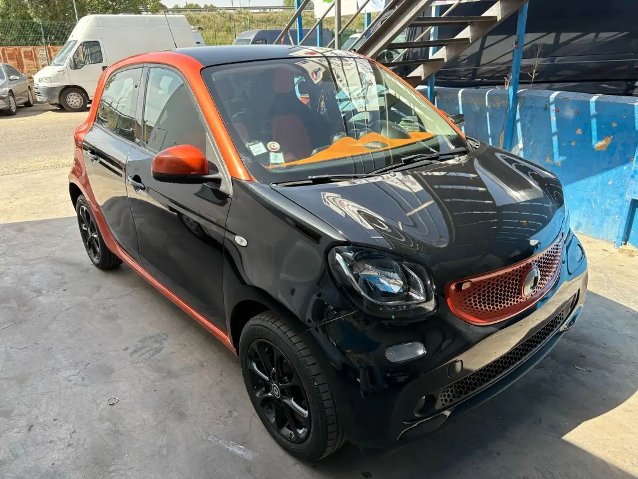 Smart ForFour Pequeño Manual de 3 Puertas