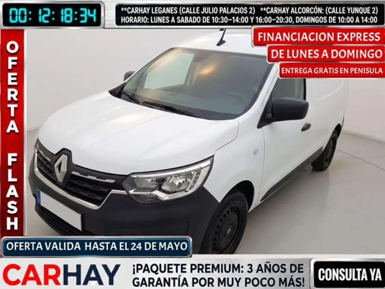 Renault Express Confort 1.5 Blue dCi 55 kW (75 cv) Express Confort 1.5 Blue DCi 55 kW 75 CV