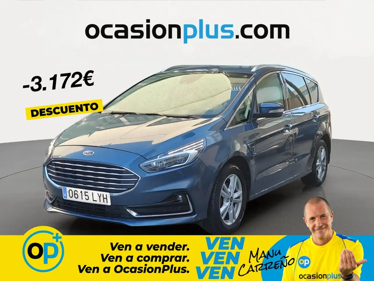 Ford S-Max 2.5 Duratec FHEV Titanium Aut. 190
