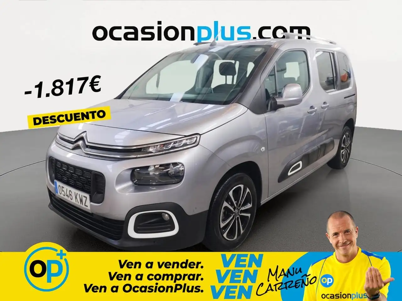 Citroën Berlingo BlueHDi S&S Talla M Shine 130