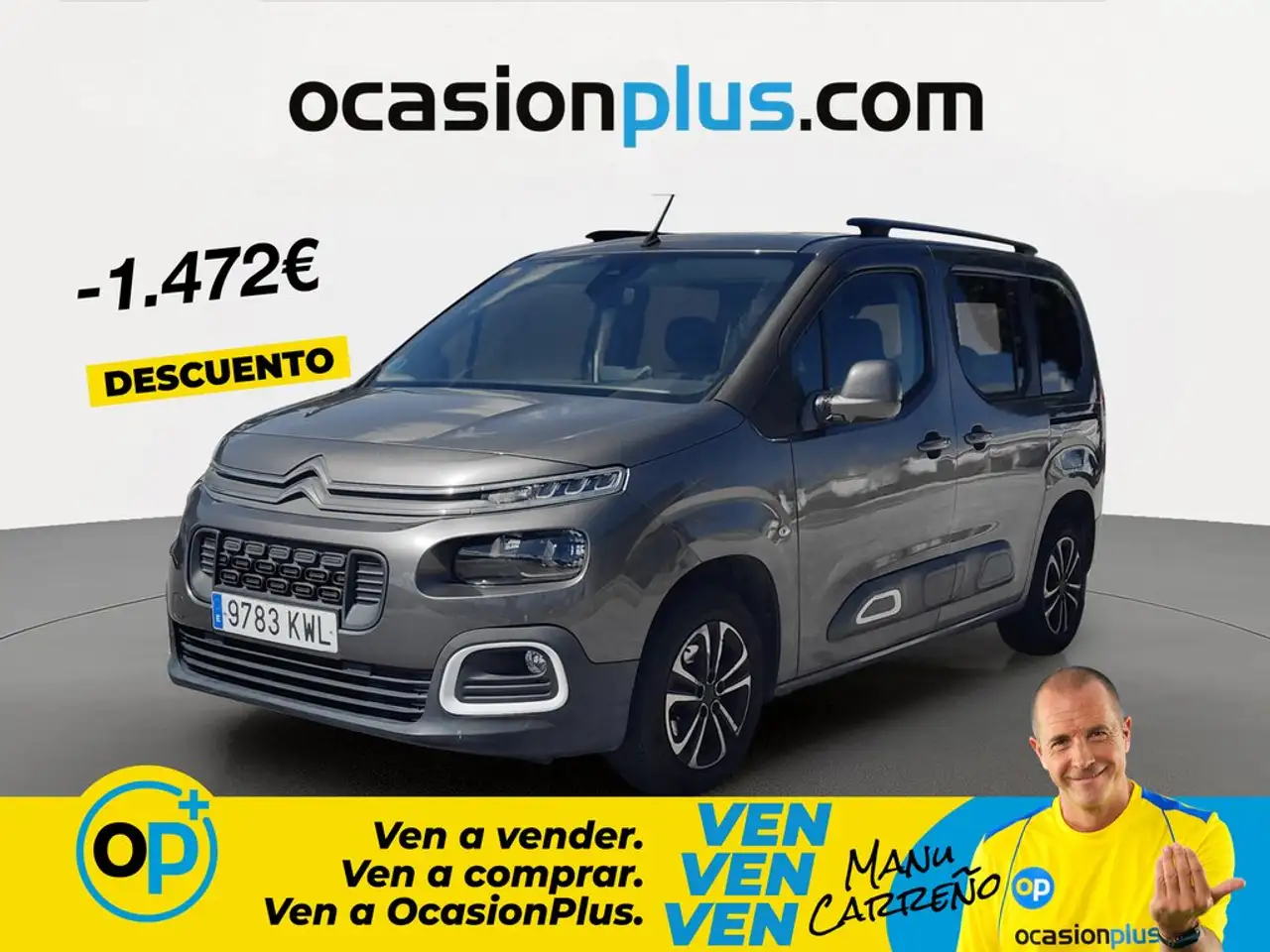 Citroën Berlingo BlueHDi S&S Talla M Shine 100