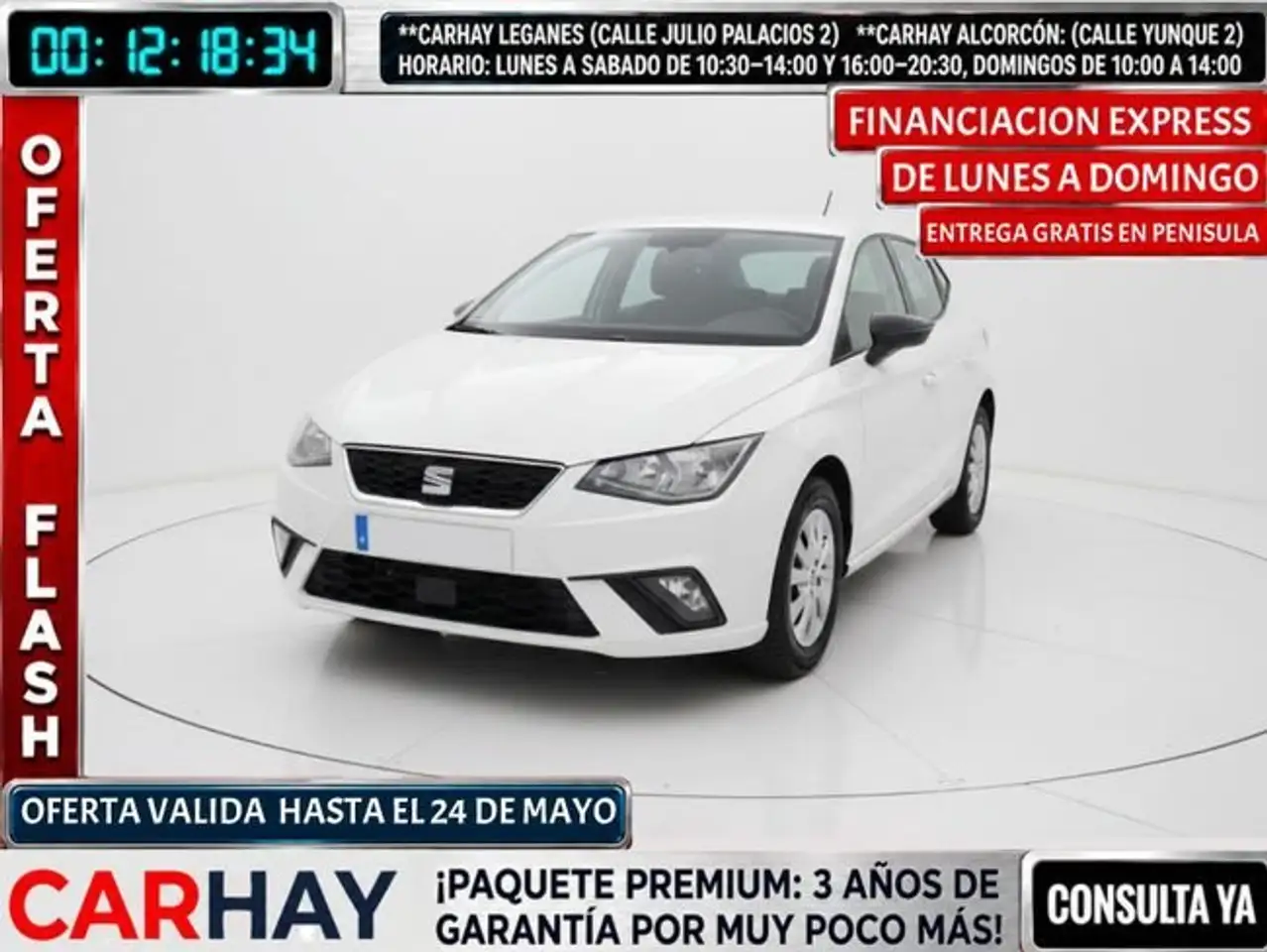 SEAT Ibiza 1.0 TGI 66kW (90CV) Reference Business
