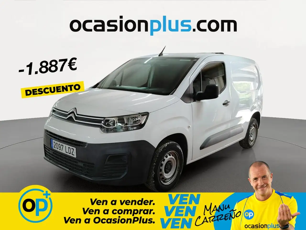 Citroën Berlingo Van BlueHDi S&S Talla M Control 75 Berlingo Van BlueHDi S&S Talla M Control 75