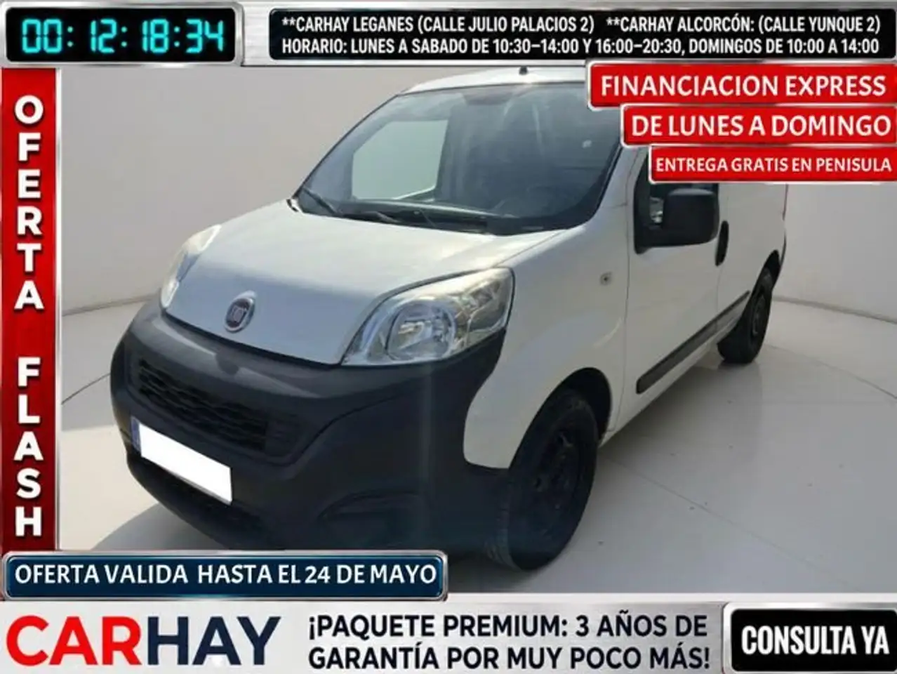 Fiat Fiorino Cargo Base 1.3 Mjet 59kW (80CV) E6