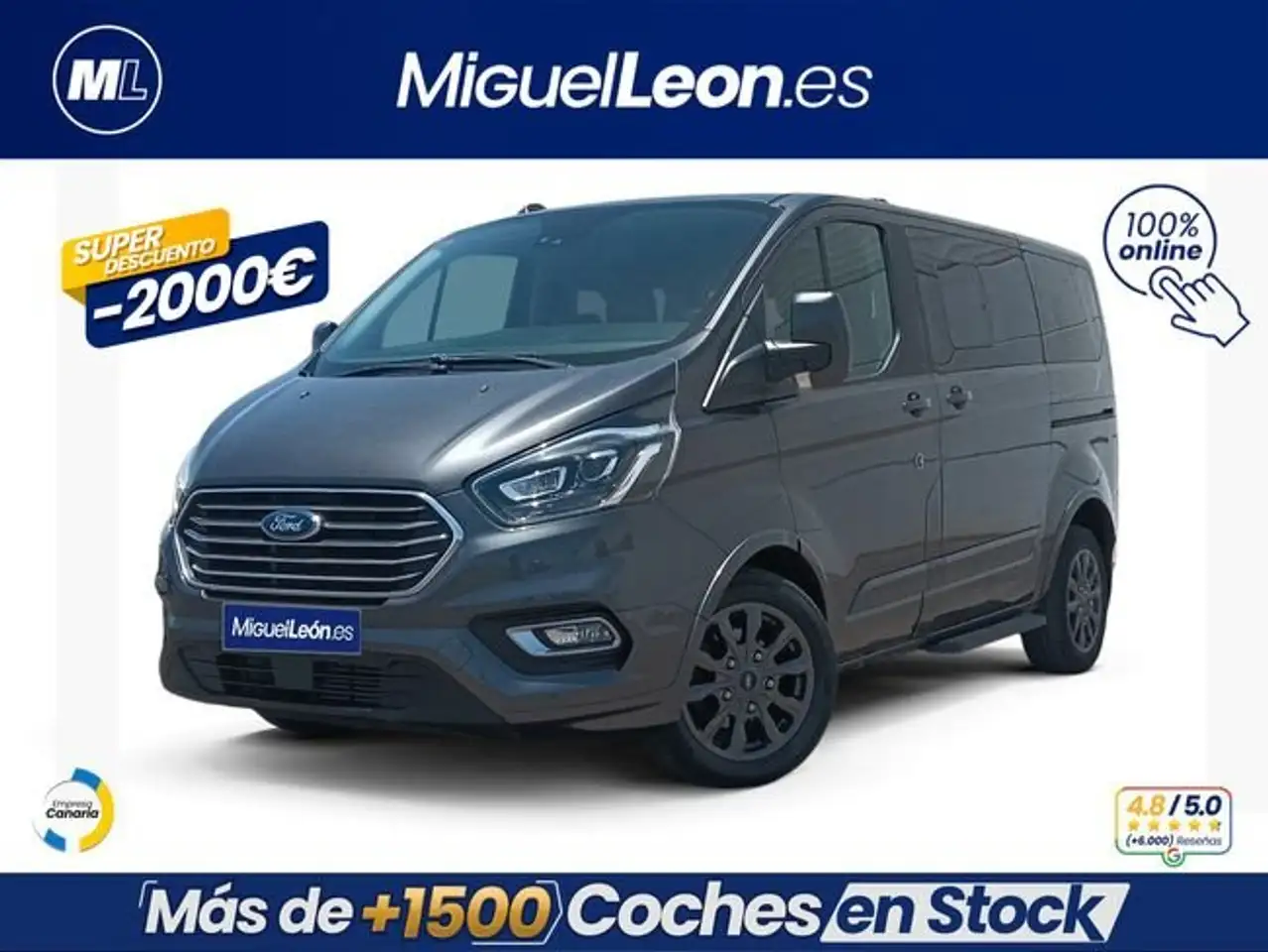 Ford Tourneo Custom 2.0 EcoBlue V362 130cv