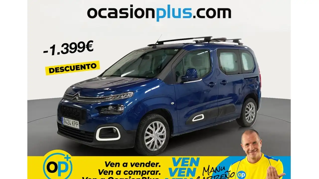 Citroën Berlingo M1 BlueHDi S&S Talla M Feel 130 Berlingo M1 BlueHDi S&S Talla M Feel 130