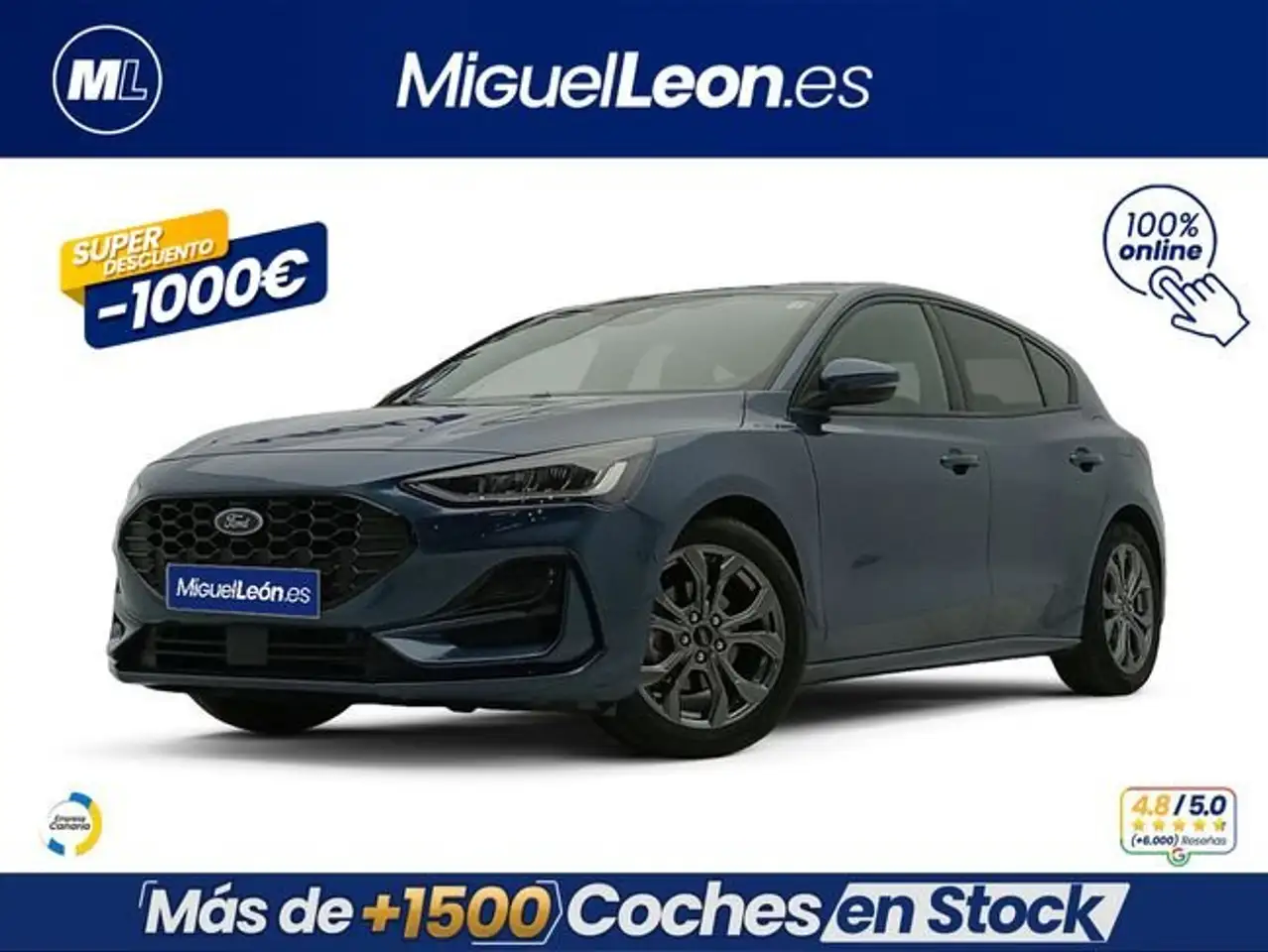 Ford Focus 1.0 Ecoboost MHEV 92kW ST-Line