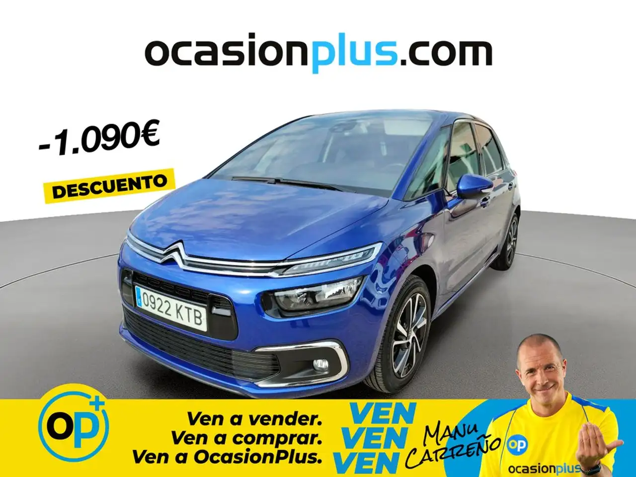 Citroën C4 Spacetourer 1.6BlueHDI S&S Feel 120