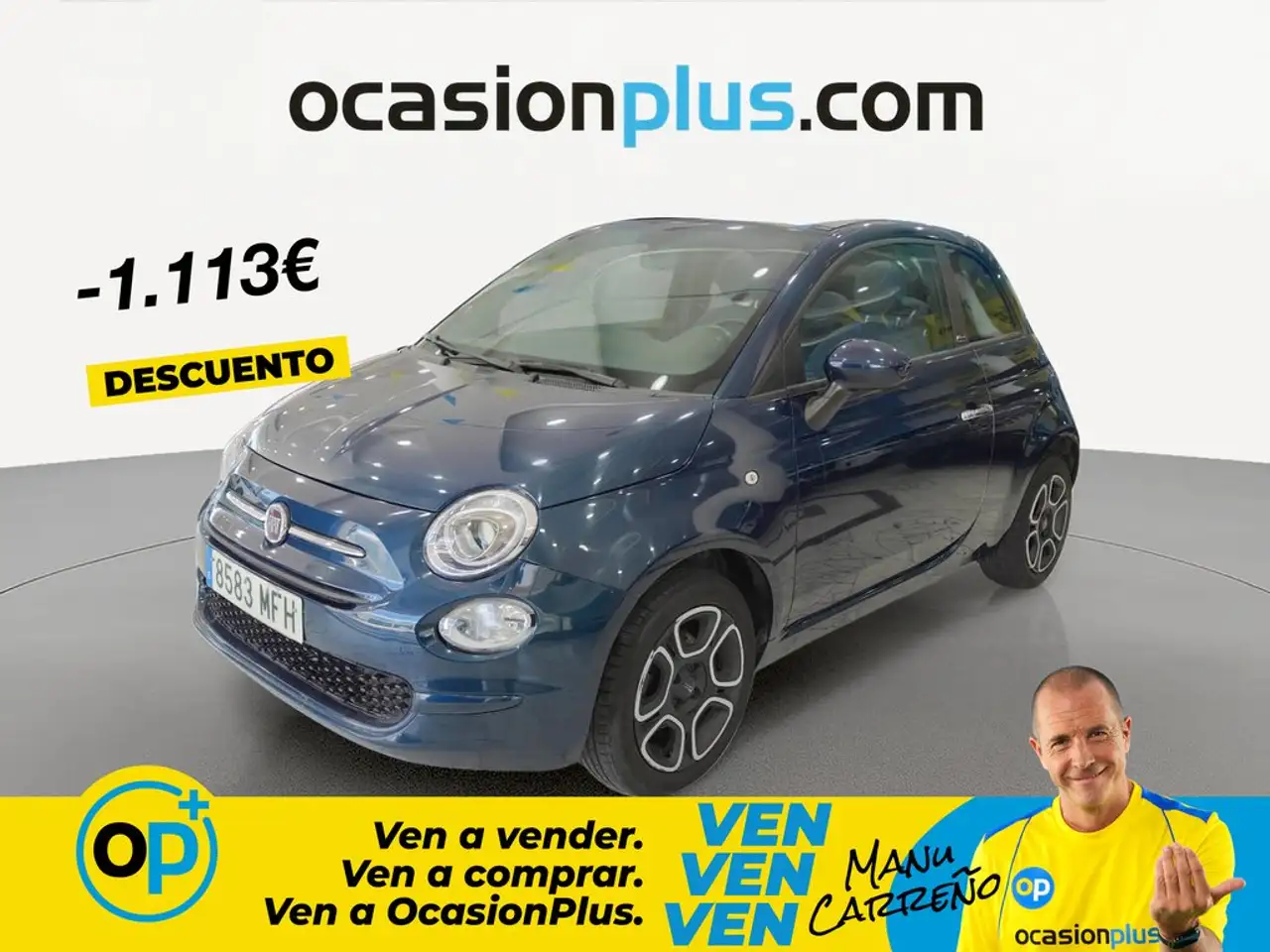 Fiat 500C 1.0 Hybrid Club 52kW