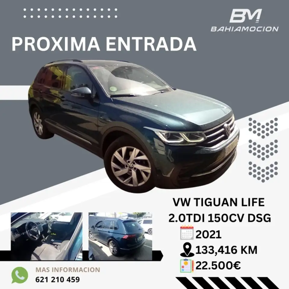 Volkswagen Tiguan 2.0TDI Life DSG 110kW