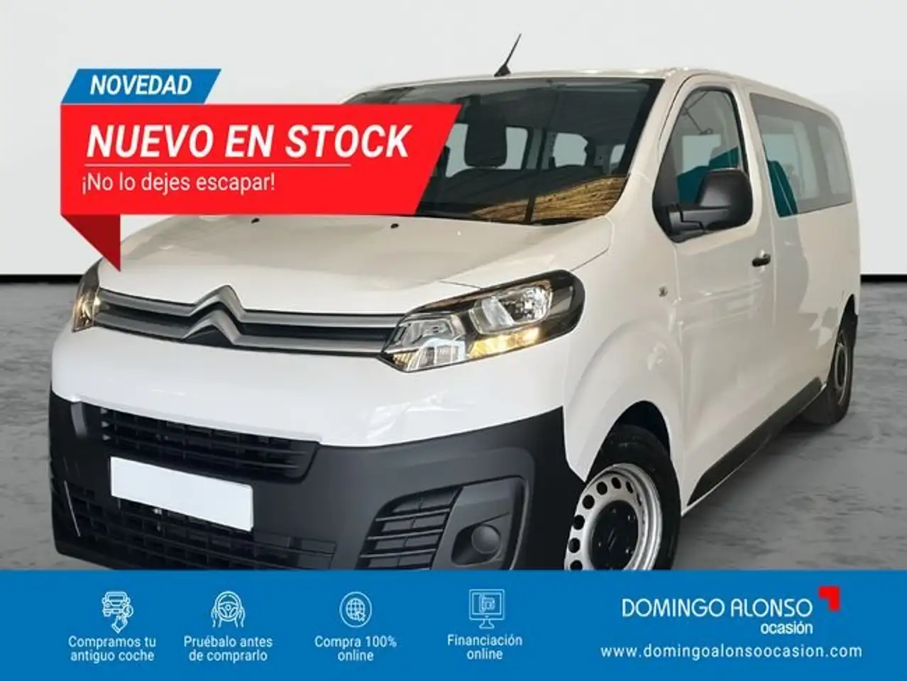Citroën Jumpy Combi Talla M BlueHDi 120 S&S 6v Confort Jumpy Combi Talla M BlueHDi 120 S&S 6v Confort