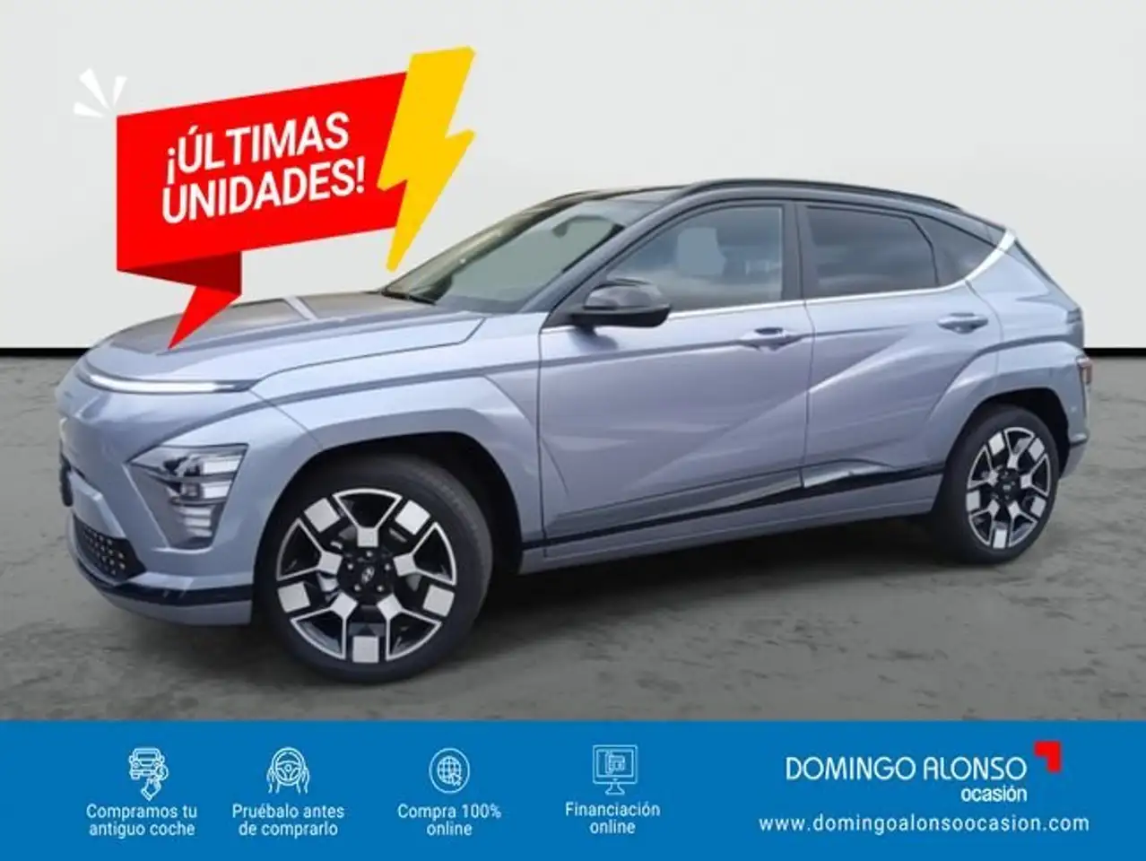 Hyundai Kona Nuevo Eléctrico 150 kW (204 CV) Blackline 19" MY