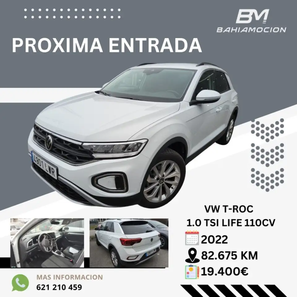 Volkswagen T-Roc 1.0 TSI Life 81kW