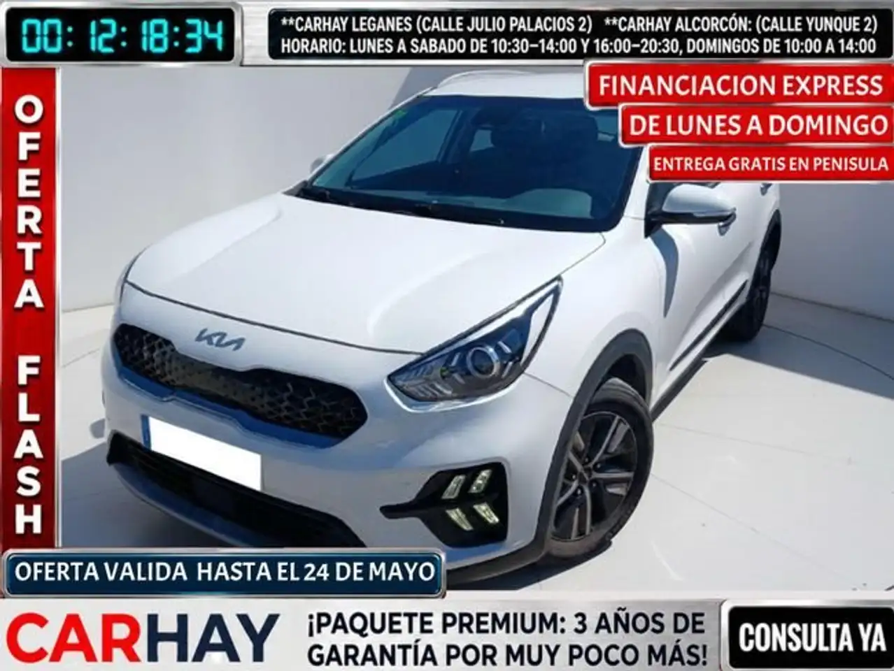 Kia Niro crossover 1.6 GDi HEV 104kW 141CV Drive