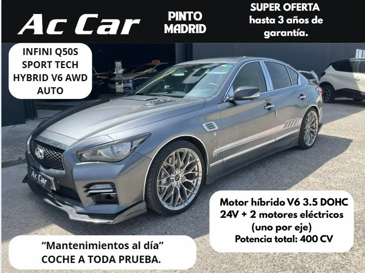 Infiniti Q50 3.5 Hybrid GT Sport AWD Aut.
