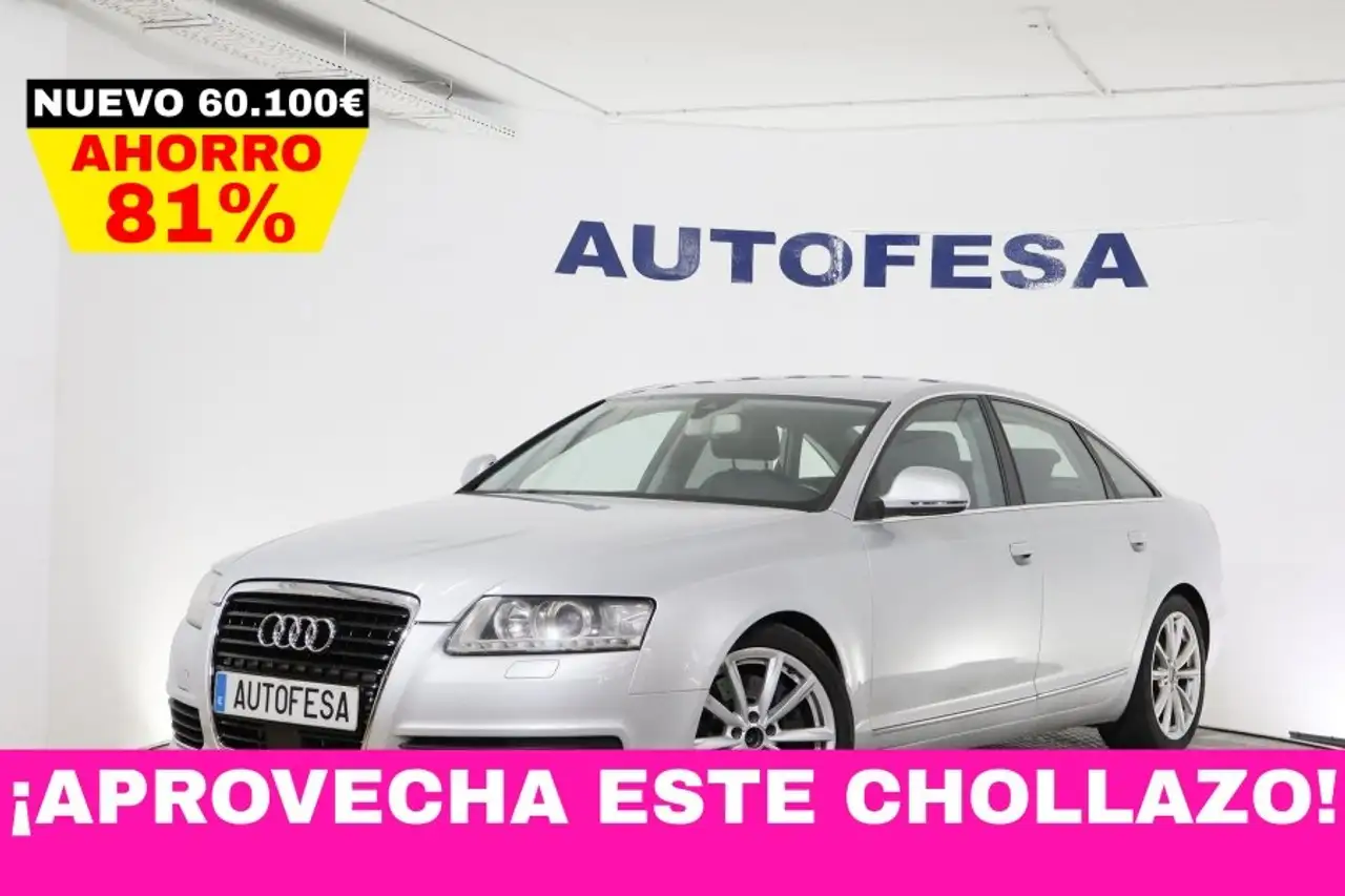 Audi A6 3.0 TFSI QUATTRO 290CV AUTO 4P # NAVY, CUERO