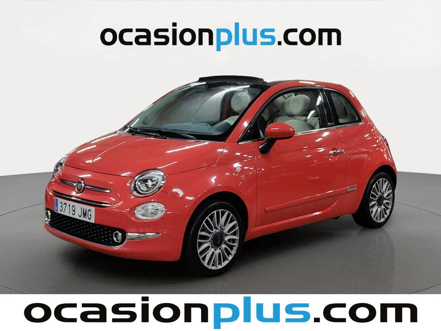 Fiat 500C Fiat 500C 1.2 8v Cabrio Lounge (69 CV) - 9490€ en Madrid